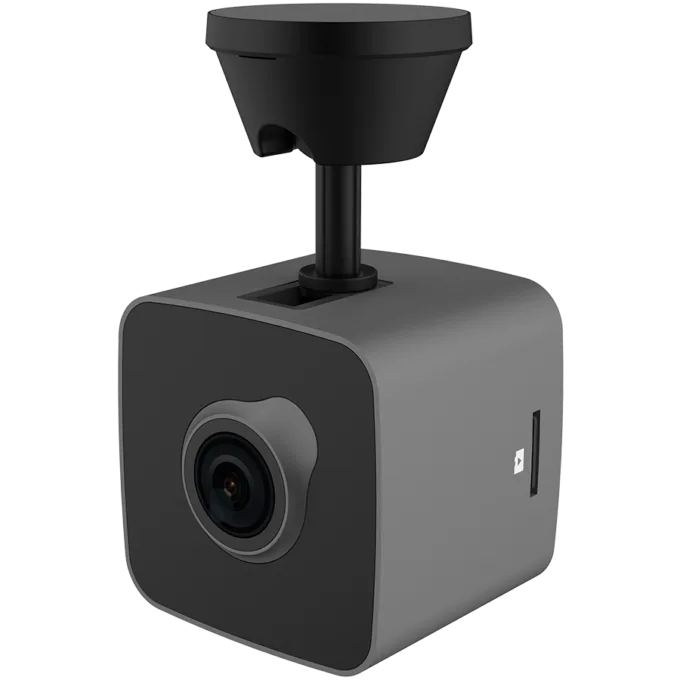 Car Video Recorder PRESTIGIO RoadRunner CUBE (FHD 1920x1080@30fps, 1.5 inch screen, 2 MP CMOS SONY IMX323 image sensor, 2 MP camera, 140° Viewing Angle, Micro USB, 150 mAh, WiFi, Motion Detection, G-sensor, Cyclic Recording, silver/black, Metal+Plastic) — image 2