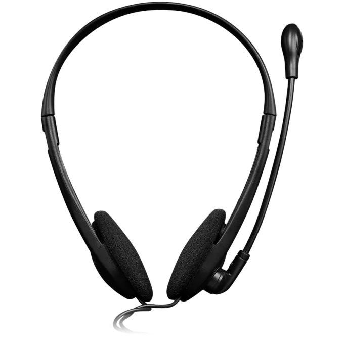 CANYON PC headset HS-01 PC Mic Flat 1.8m Black Orange — image 2