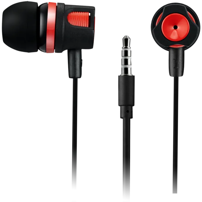 CANYON headphones EP-3 Mic 1.2m Red — image 2