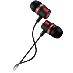CANYON headphones EP-3 Mic 1.2m Red