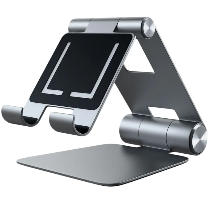 SATECHI R1 Aluminum Hinge Holder Foldable Stand (Space Gray) — image 1