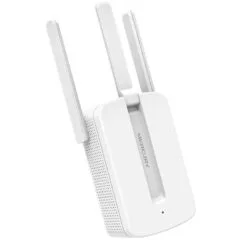 Mercusys 300Mbps Wi-Fi Range Extender, 3 fixed external antennas with MIMO, WPS button