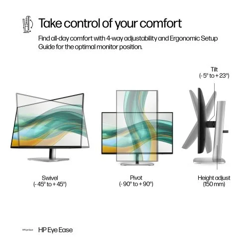 HP Series 5 Pro 23.8-inch FHD Monitor 524pf — image 3