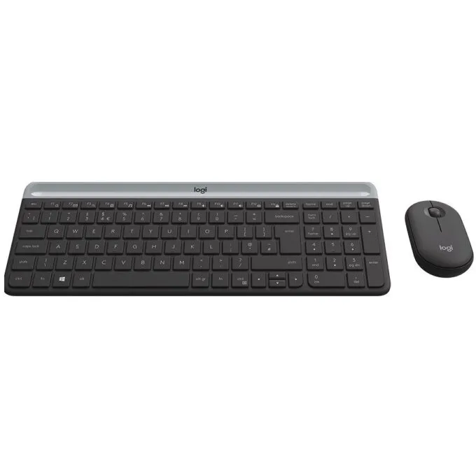 LOGITECH MK470 Slim Wireless Combo - GRAPHITE - HRV-SLV-SRB — image 1