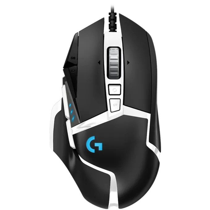 LOGITECH G502 SE Corded Gaming Mouse - HERO - BLACK/WHITE - USB - EER2 — image 1