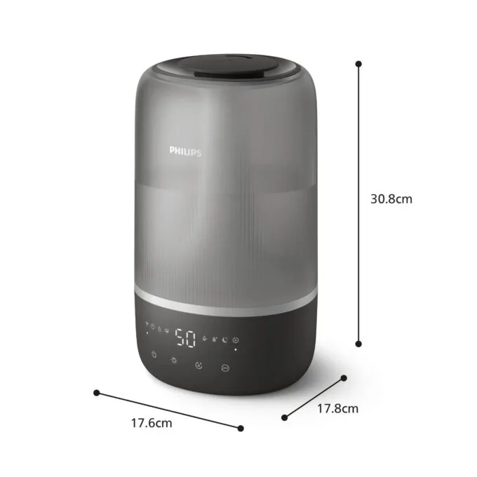 PHILIPS Ultrasonic Air Moisturizer HU1510/03 black — image 9