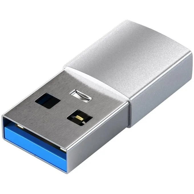 SATECHI Type-A to Type-C Adapter -Silver — image 2