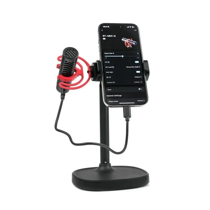 BOYA BY-MM1 AI - On Camera Shotgun Mic with AI Noise Cancellation, APP, EQ, 3,5mm/USB-C — image 5