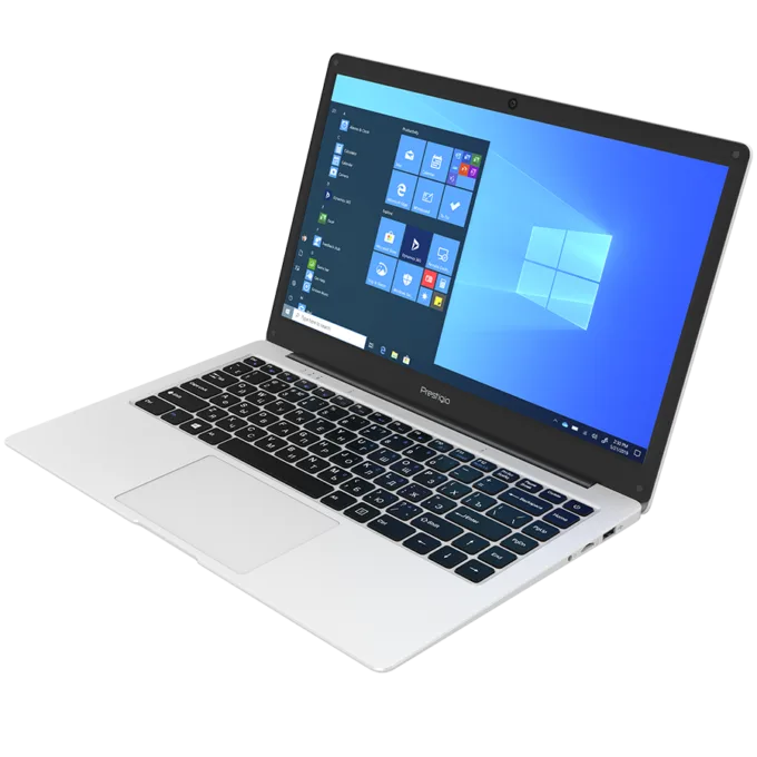 Prestigio SmartBook 133 C4, 14.1"(1366*768) TN, Windows 10 Pro, up to 2.2GHz DC AMD A4-9120e, 4/64GB, BT 4.2, WiFi 802.11ac, USB 3.0, USB 2.0, USB Type-C, HDD 2.5" slot, MicroSD card slot, mini HDMI, 0.3MP cam, EN kbd, 7.4V@4800mAh bat, Dark grey — image 2