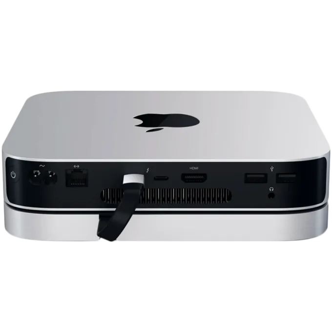 SATECHI Mac Mini Stand & Hub - Silver — image 4