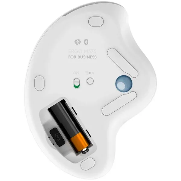 LOGITECH M575 ERGO Bluetooth Trackball Mouse - OFF-WHITE - B2B — image 4