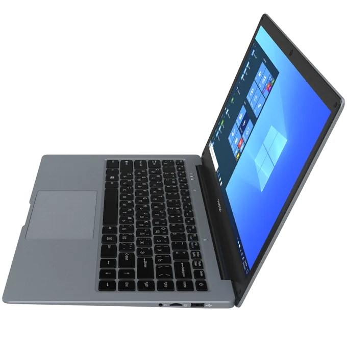 Prestigio SmartBook 141 C7, 14.1"(1366*768) TN, Windows 10 Home, up to 2.4GHz DC Intel Celeron N3350, 4/128GB, BT 4.2, WiFi 802.11 ac, USB 3.0, USB 2.0, USB-C, HDD 2.5" slot, MicroSD card slot, mini HDMI, 0.3MP cam, EN kbd, 7.4V@4800mAh bat, Dark grey — image 4