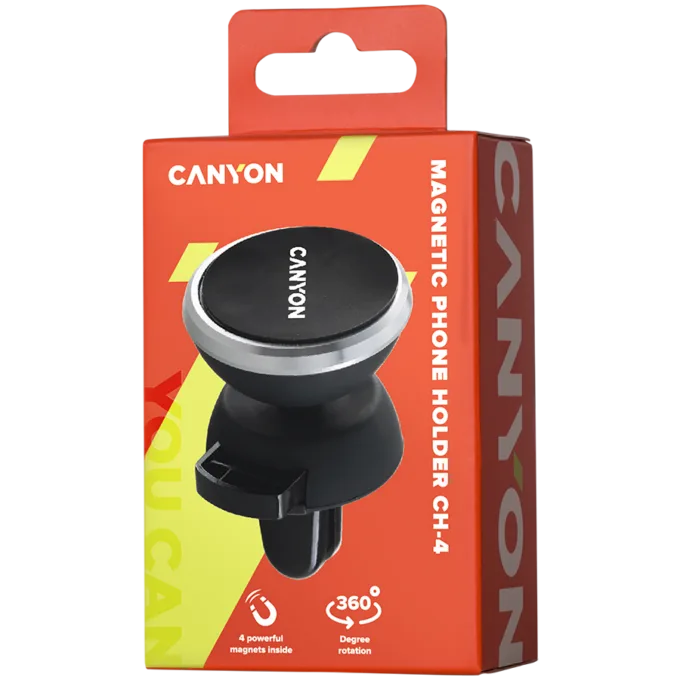 CANYON car holder CH-4 Vent Magnetic Black — image 4
