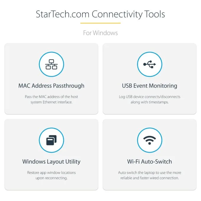 StarTech.com TB3CDK2DHUE laptop dock/port replicator — image 11
