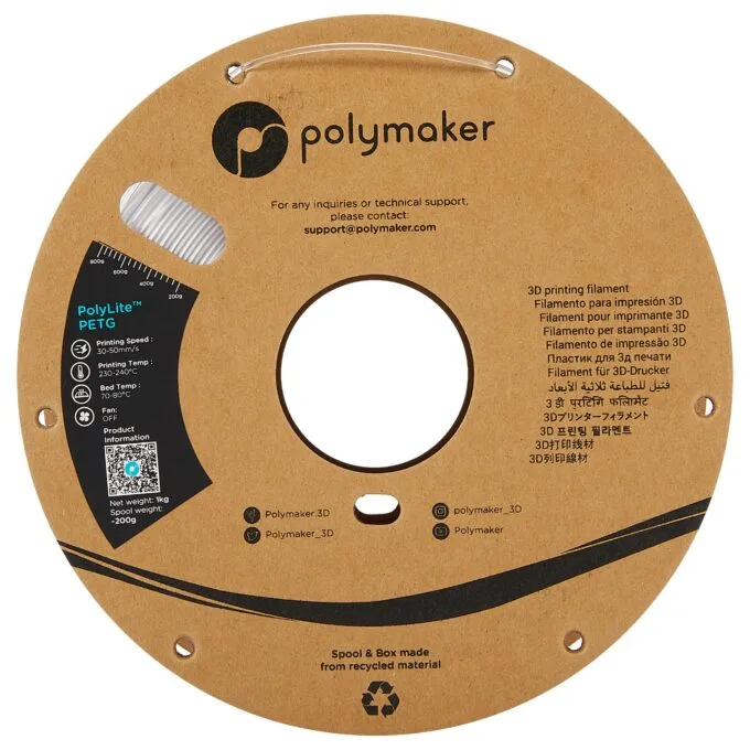 PETG 1,75mm TRANSPARENT 1kg — image 3