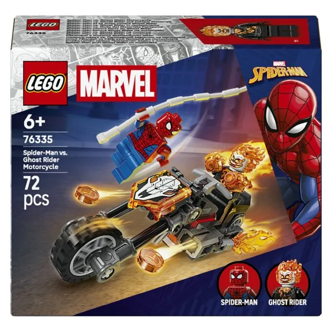 LEGO Marvel Spider-Man vs. Ghost Rider Motorcycle 76335 — image 1