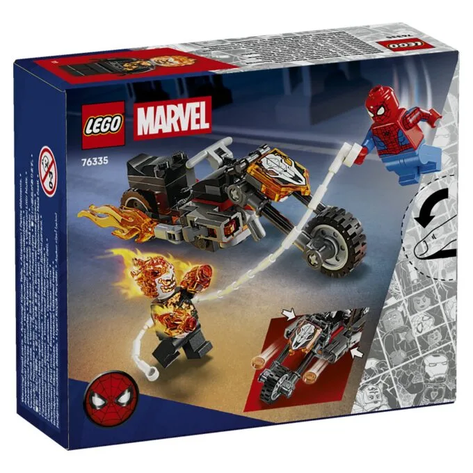 LEGO Marvel Spider-Man vs. Ghost Rider Motorcycle 76335 — image 12