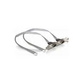 DeLOCK Slot bracket 2 x COM port (2 mm pitch) serial cable — image 1