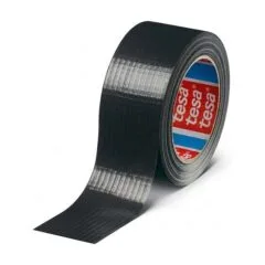 Tesa tissue adhesive. 25m x 50mm black 04610