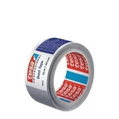 Tesa Gewebekleb. 25m x 50mm silber 04610