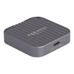 Magnetic case USB Type-CTM 10 Gbps for 1 x M.2 NVMe or SATA SSD