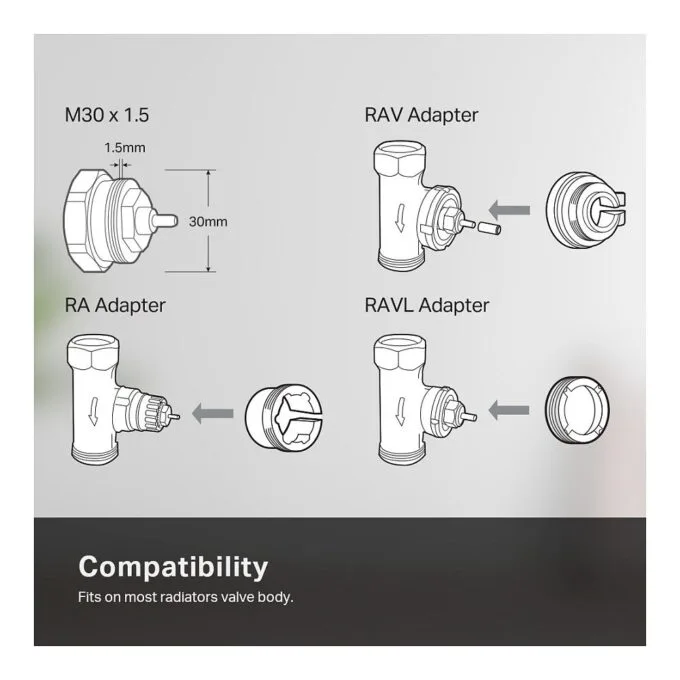 Kasa Smart KE100 thermostatic radiator valve — image 7