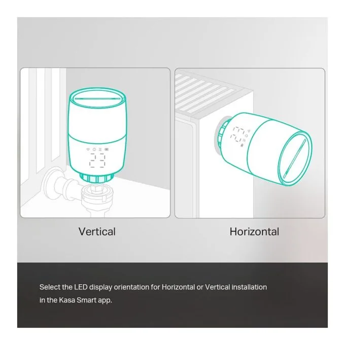 Kasa Smart KE100 thermostatic radiator valve — image 8