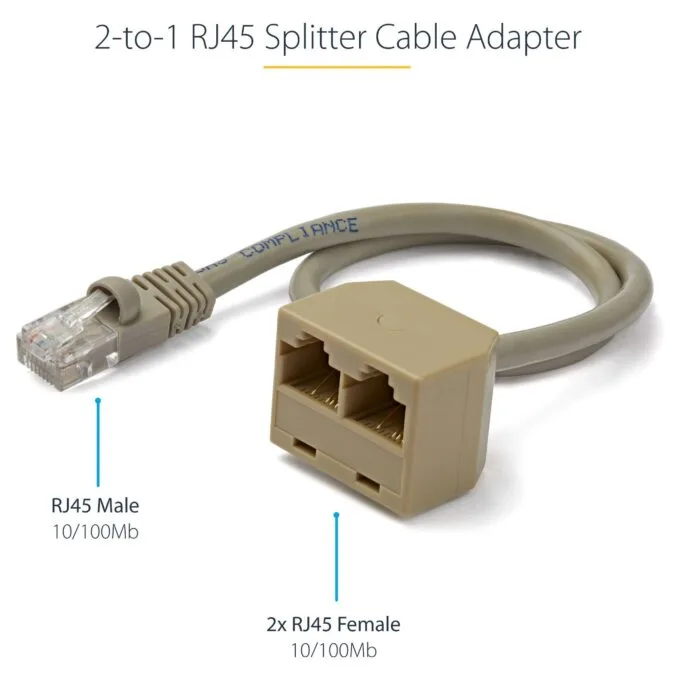 StarTech.com RJ45SPLITTER network splitter — image 7
