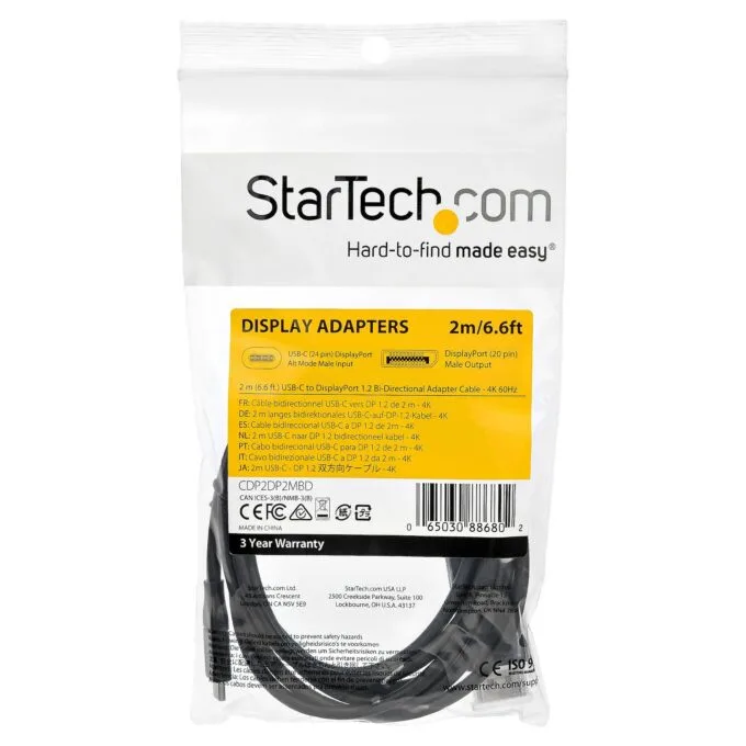 StarTech.com CDP2DP2MBD video cable adapter — image 5