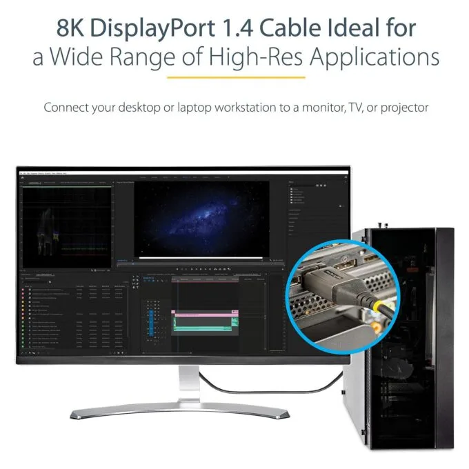 StarTech.com DP14VMM2M DisplayPort cable — image 9