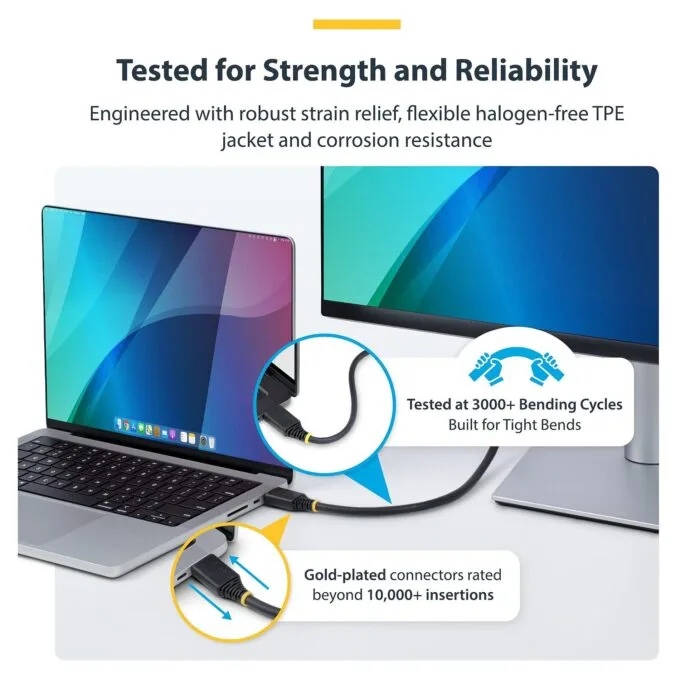 StarTech.com HDMI21-CBL-8K60-1M HDMI cable — image 9
