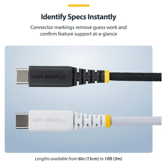 StarTech.com USB2CC1MNCBR USB cable — image 8