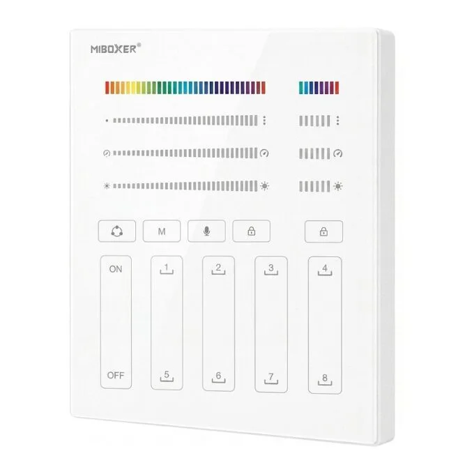 Pixel LED SPI Smart Panel Fernbedienung RGB-WW (RGB/RGB-W/RGB-CCT) *Milight/Miboxer* — image 1