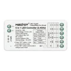 LED Controller S-Serie 5in1 RGB-WW (RGB-CCT) DC12~24V WiFi + 2.4G *Milight/Miboxer* Alexa Serie