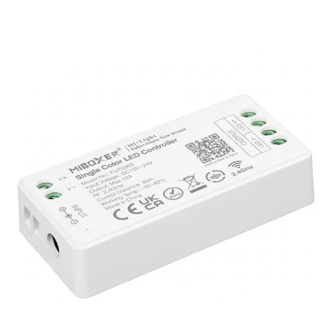 LED Controller Matter Series 2in1 Single color/dual white (CCT) dim DC12/24V Matter Over WiFi+2.4GHz *Milight/Miboxer * — image 1