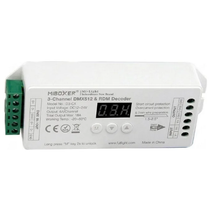 LED DMX 3-channel LED controller DMX series *Milight/Miboxer * — image 1