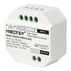 LED Wifi Smart Switch 10A WiFi+2,4G *Milight/Miboxer*