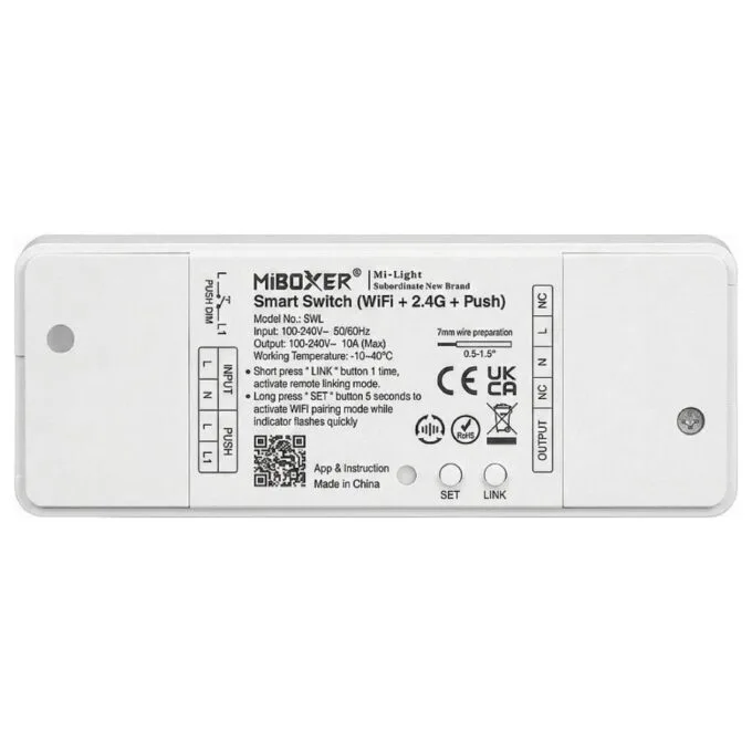 LED Wifi Smart Switch WiFi + 2.4G + Push *Milight/Miboxer * — image 1