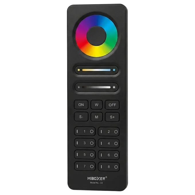 LED Fernbedienung 2,4GHz 8-Zonen-RGB+CCT (b) *Milight/Miboxer* — image 1