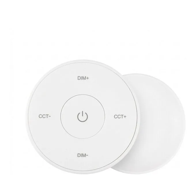 LED Fernbedienung Mini Remote 2,4GHz dual white (CCT) + Dimm rund *Milight/Miboxer* (w) — image 1
