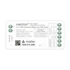 LED Controller S-Series 2in1 (Dual White/Dim) DC12/24V *Milight/Miboxer *