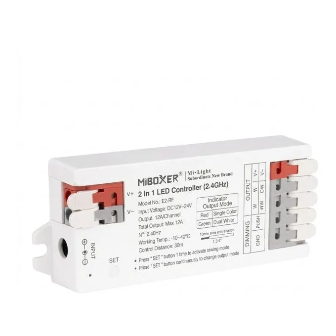 LED Controller E-Serie 2in1 Single colour/dual white (CCT) WLAN+2,4G *Milight/Miboxer* — image 1