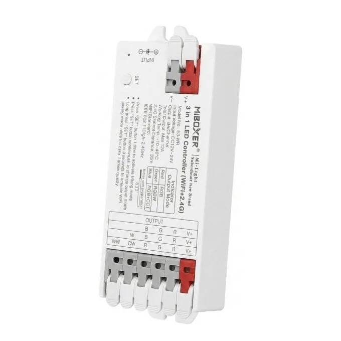 LED Controller E-Serie 3in1 (RGB/RGB-W/RGB+CCT) WLAN + 2,4G*Milight/Miboxer* — image 1