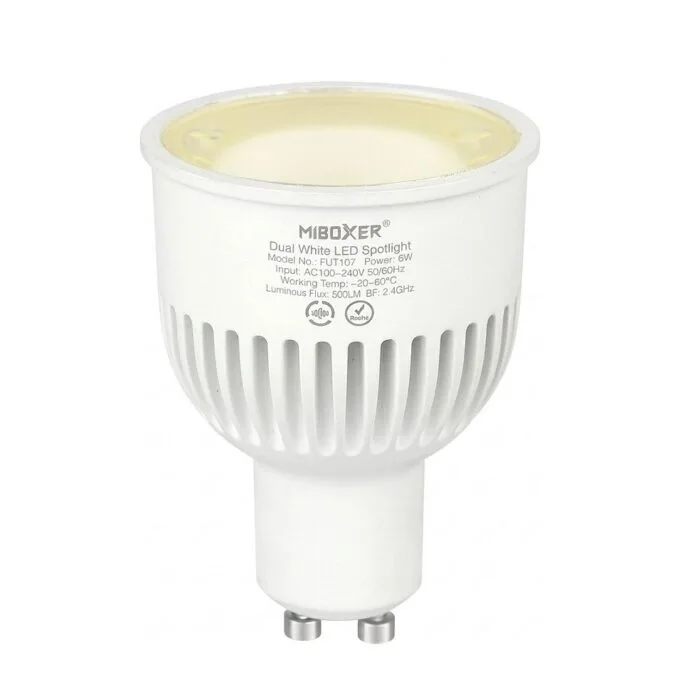 LED Retrofit GU10 6W Dual White LED Spotlight *Milight/Miboxer * — image 1