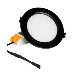 LED Panel Around 9W RGB-WW with radio and WLAN black *Milight/Miboxer *
