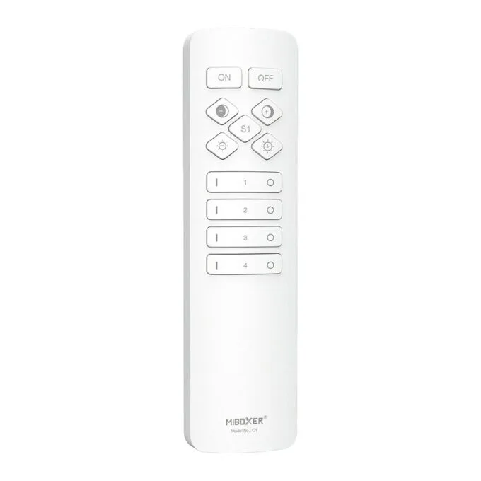 LED remote control 2.4GHz 4 zones dual white (CCT) *Milight/Miboxer* (w) — image 1