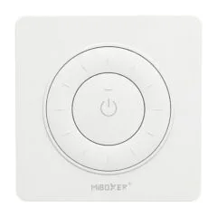 LED remote control Rotating Wheel Remote 2.4GHz (w) dual white (CCT) round corners *Milight/Miboxer *