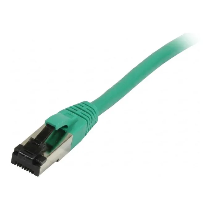 Synergy21 Patchkabel RJ45, CAT8.1 2000Mhz, 1,5m, grün, S-STP(S/FTP), TPE/LSZH(SuperFlex), AWG26, — image 1