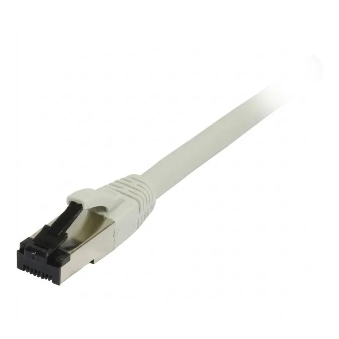 Synergy21 patch cable RJ45, CAT8.1 2000Mhz, 5m, grey, S-STP(S/FTP), TPE/LSZH(SuperFlex), AWG26, — image 1
