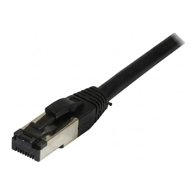 Synergy21 Patchkabel RJ45, CAT8.1 2000Mhz, 0,25m, schwarz, S-STP(S/FTP), TPE/LSZH(SuperFlex), AWG26, — image 1